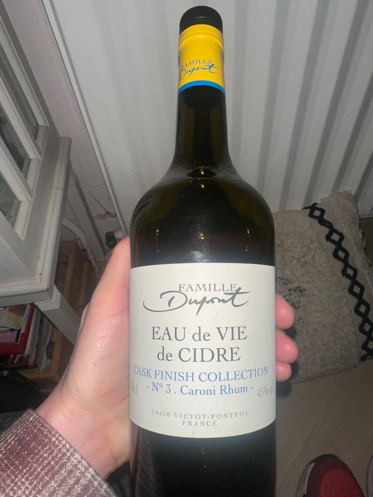 Eau de Vie de Cidre Cask Finish Collection N° 3 Caroni Rhum