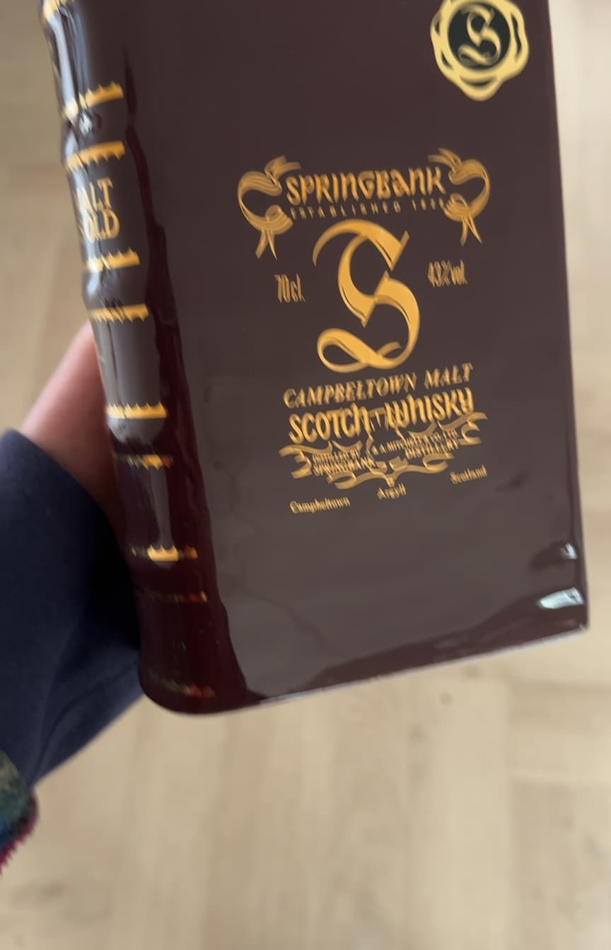 Springbank Campbeltown Malt Scotch Whisky
