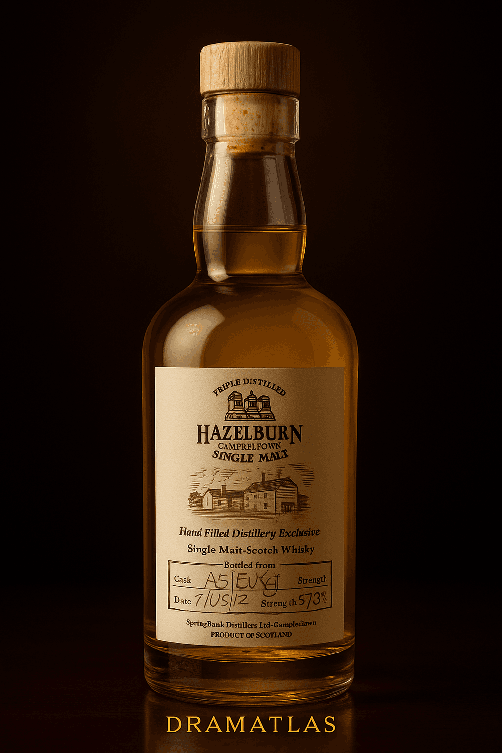 Hazelburn Hand Filled Distillery Exclusive