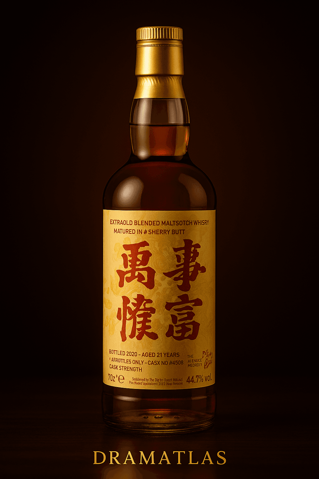 Blended Malt Scotch Whisky 21-year-old TWA Extra Old