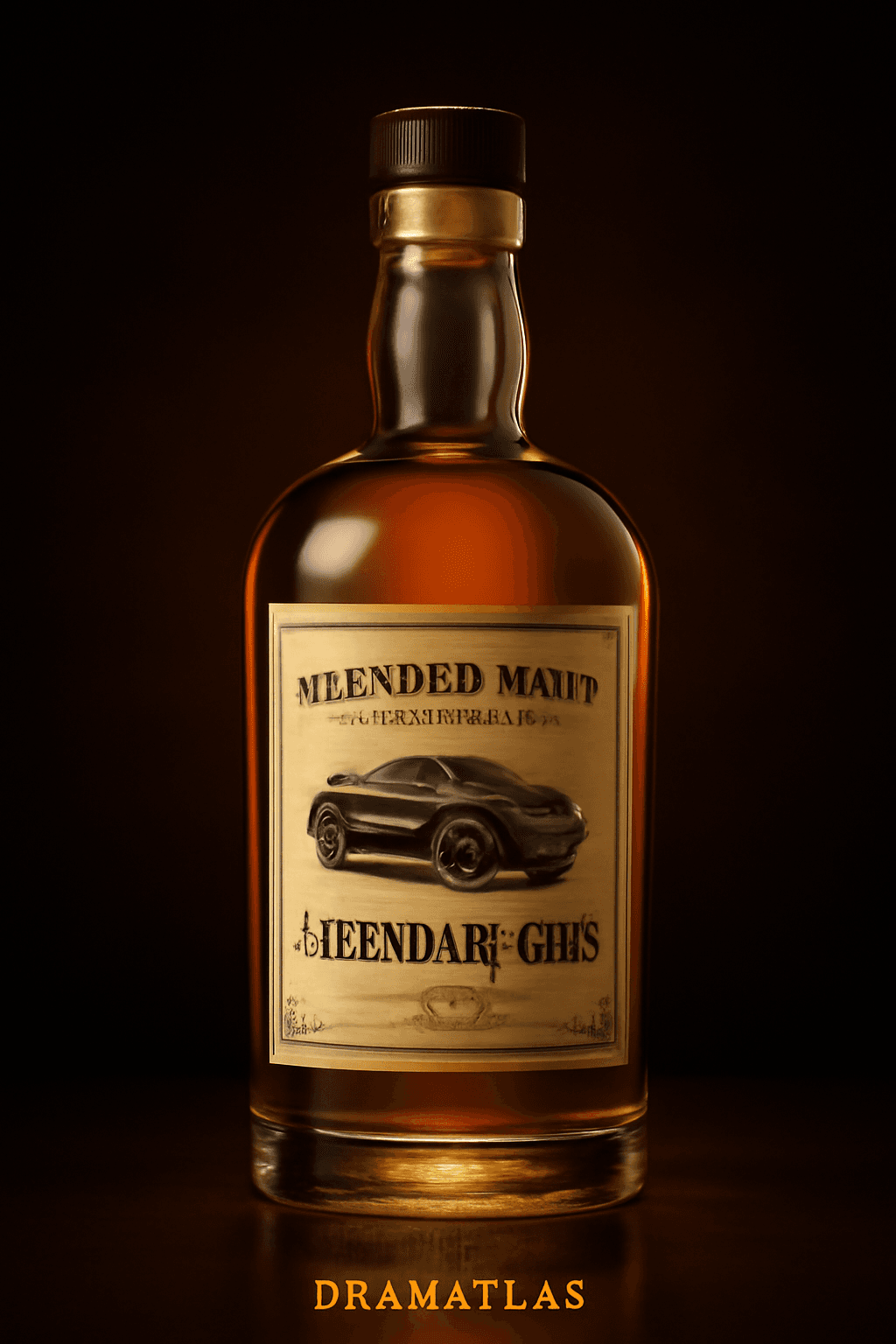 Blended Malt Belgian Whisky New Oak & Sherry Cask Legendary Cars