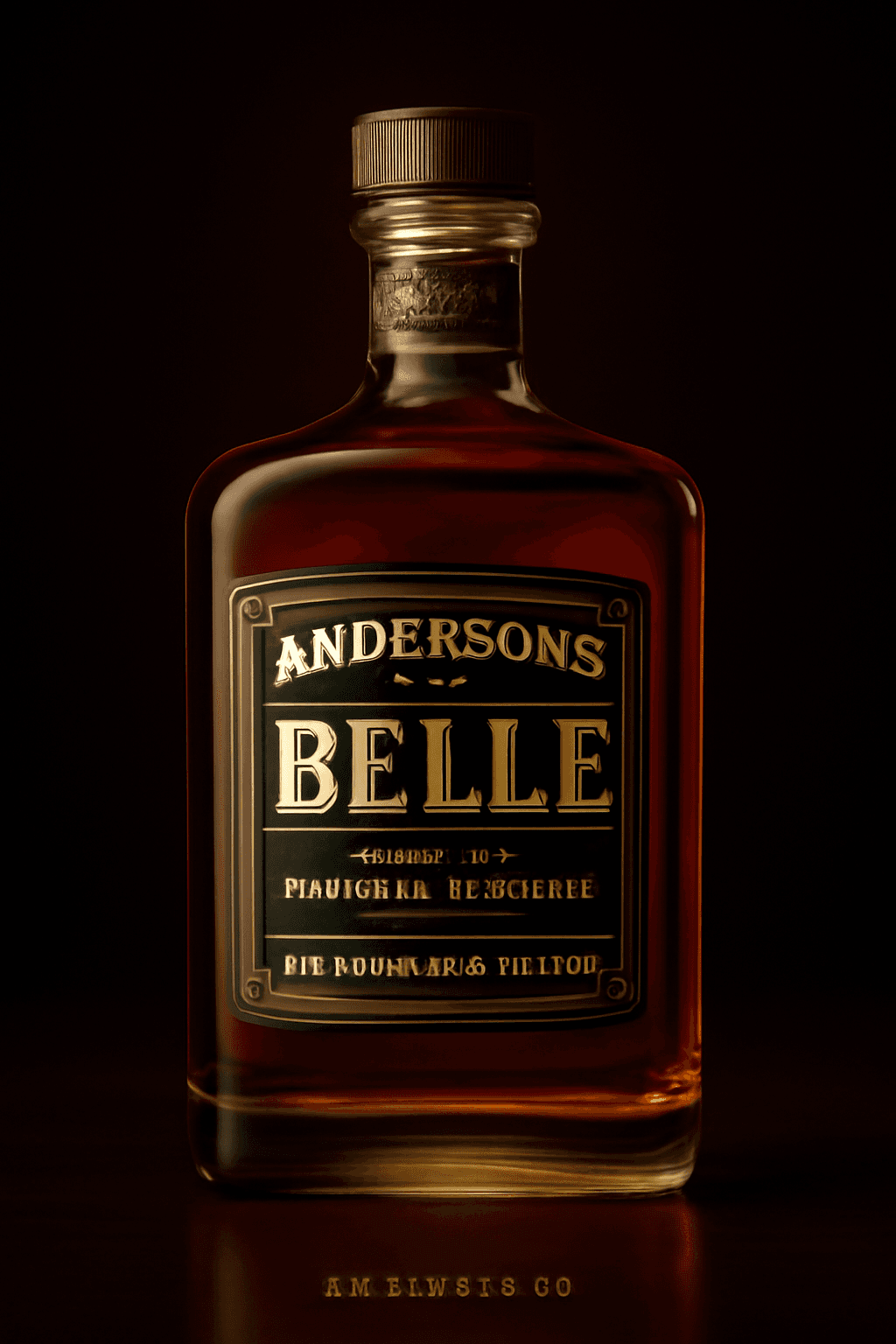 Anderson's Belle Wheated Bourbon Whiskey Prohibition series