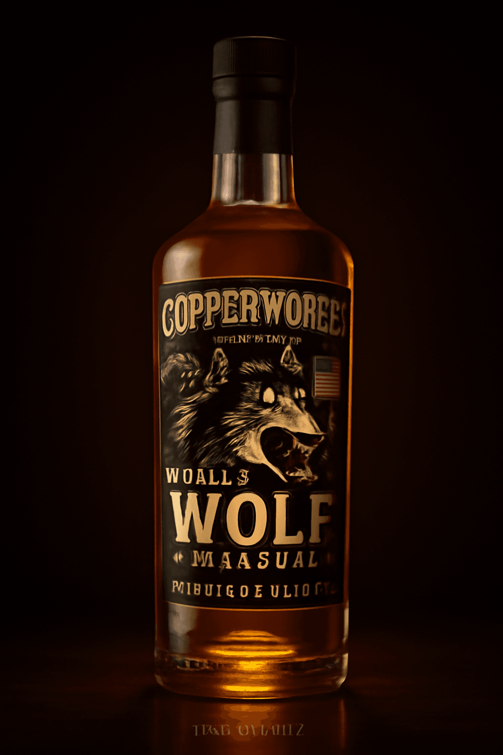 Copperworks 2018 AtMy Wasted Wolf Whisky
