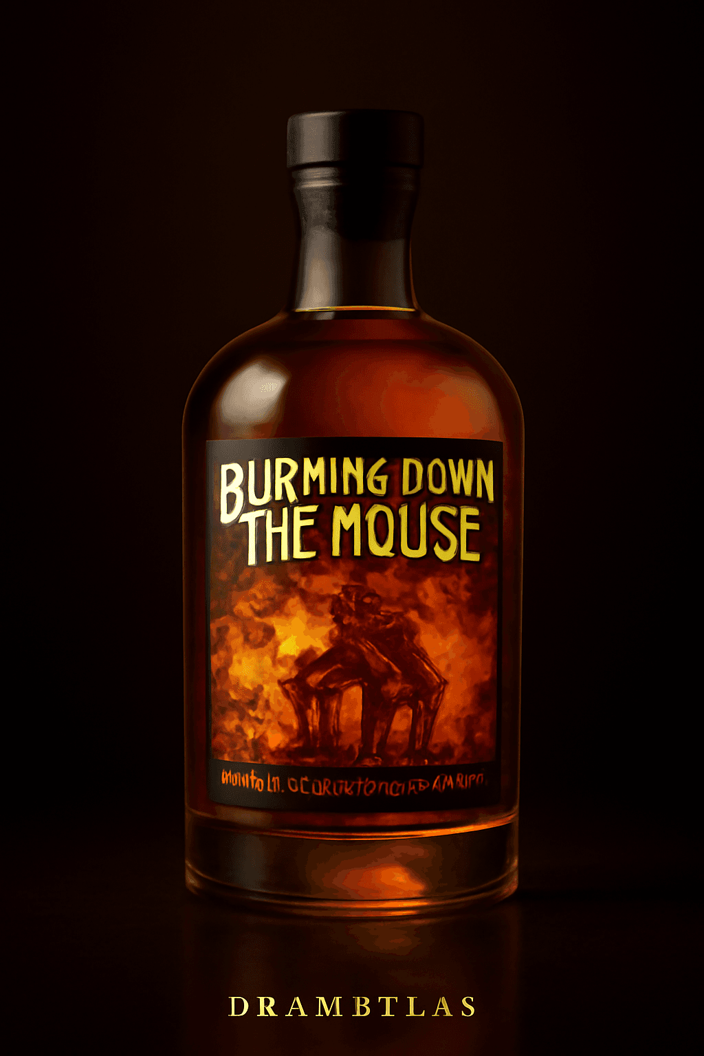 Smoky Single Malt Whisky Burning down the house WGOB Rock'n'Roll Serie