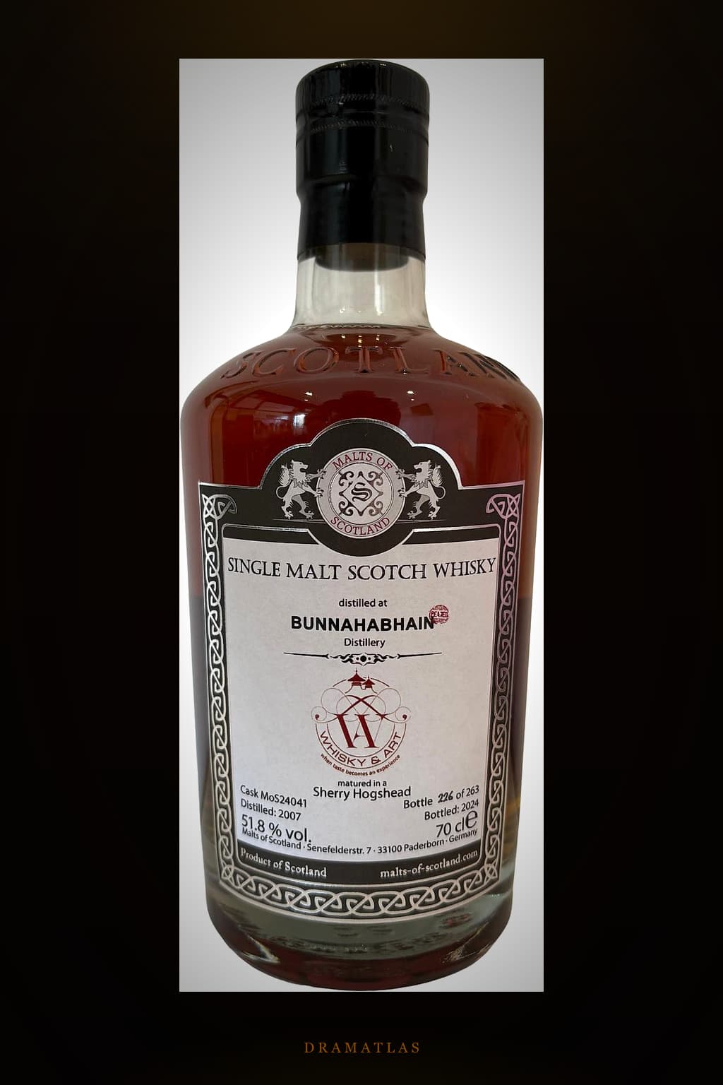 Bunnahabhain 2007 MoS Whisky & Art