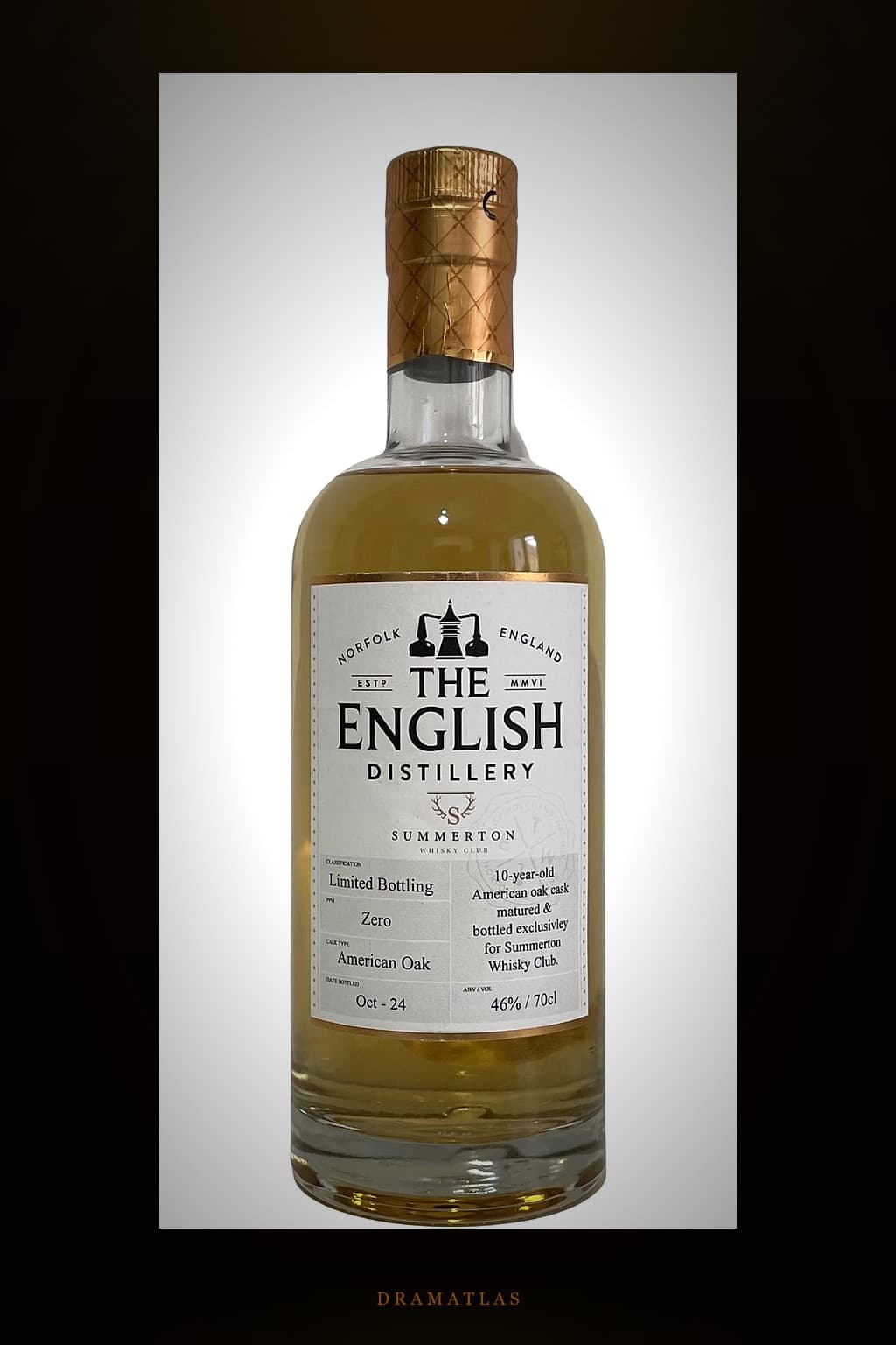 The English Whisky 10-year-old Summerton Whisky Club