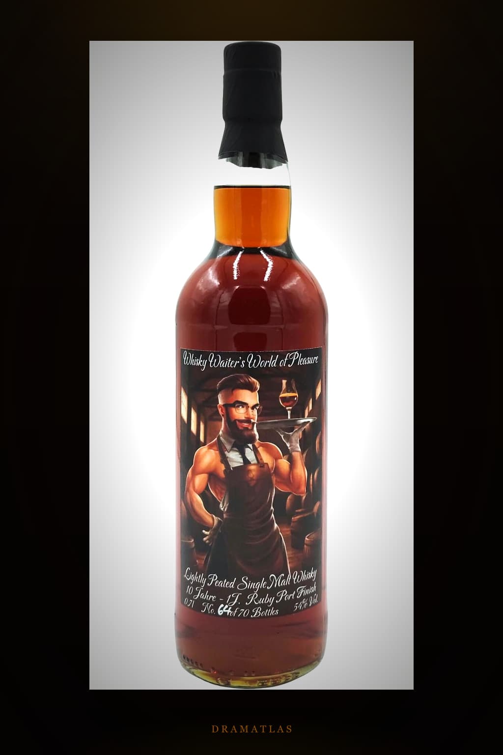 Lightly Peated Single Malt Whisky 10-year-old TCaWi Whisky Waiter's World of Pleasure