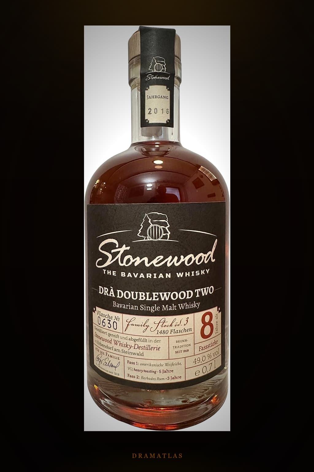 Stonewood 2016 Dr Doublewood Two - Family Stock Ed.3