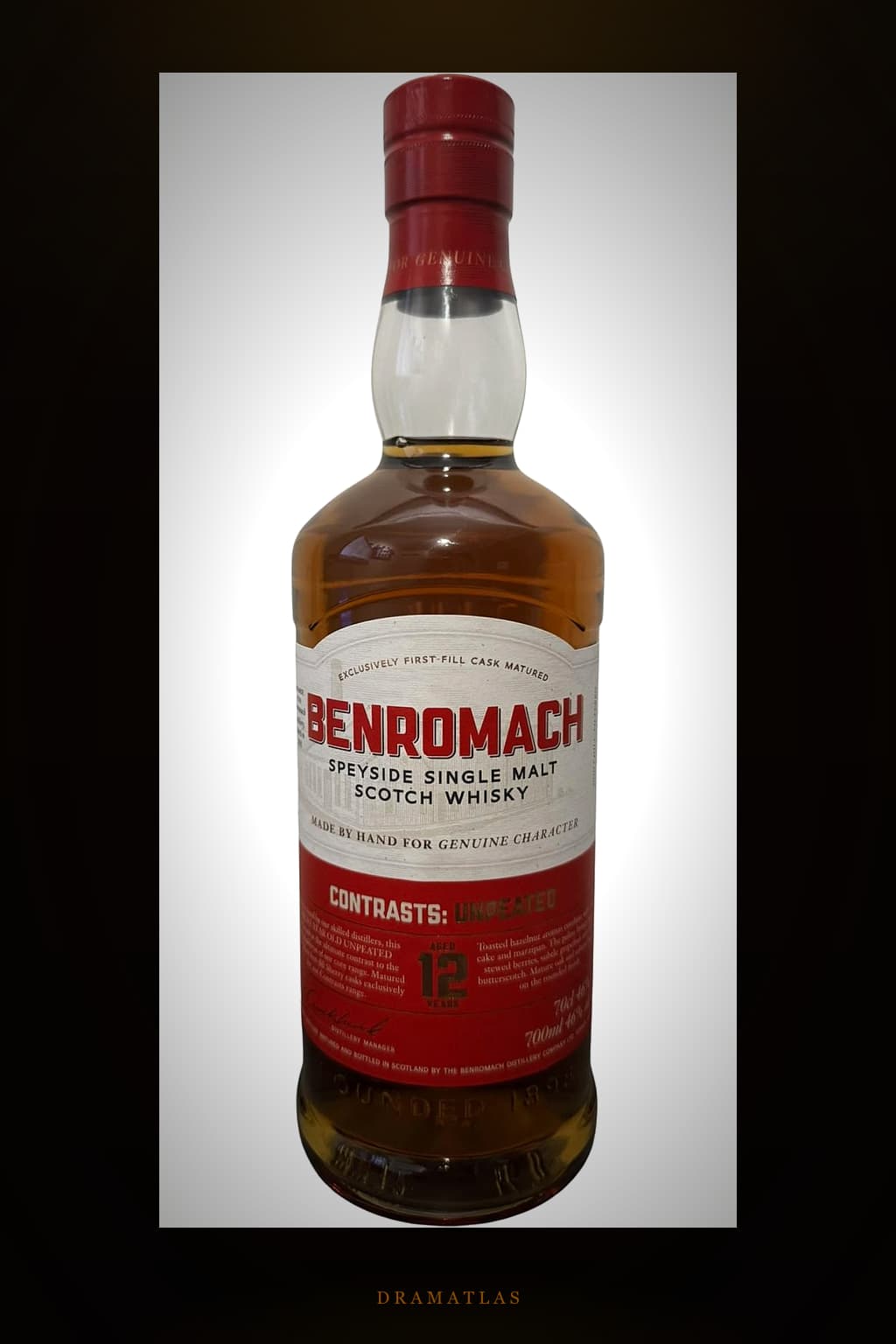 Benromach 12-year-old Contrasts: Unpeated