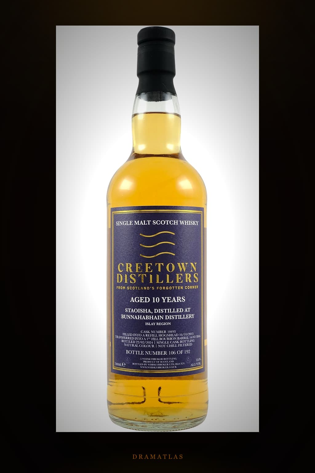 Staoisha 2013 WhB Creetown Distillers