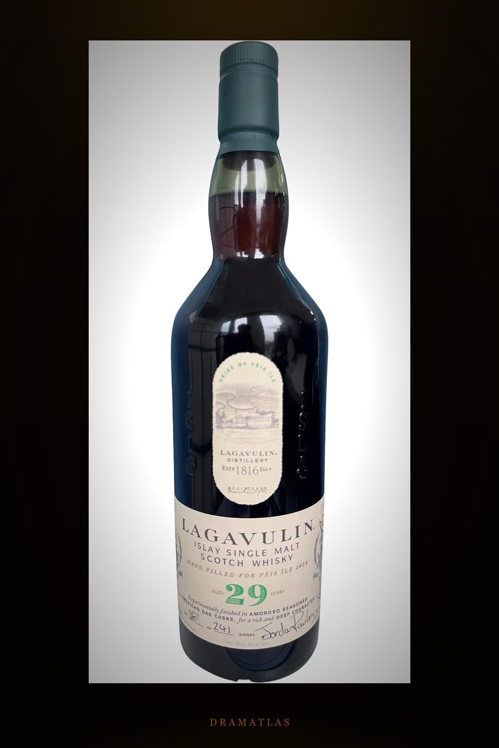Lagavulin 29-year-old Hand Filled for Feis Ile 2024