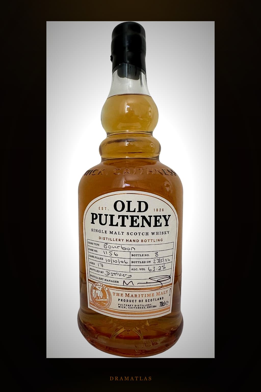 Old Pulteney 2006 Distillery Hand Bottling