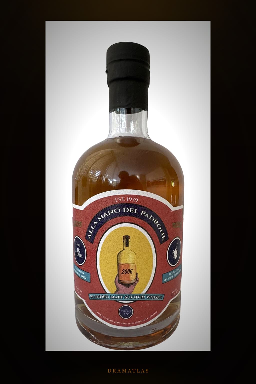 Blended Malt Scotch Whisky 2006 PDnl Alla Mano del Padrone