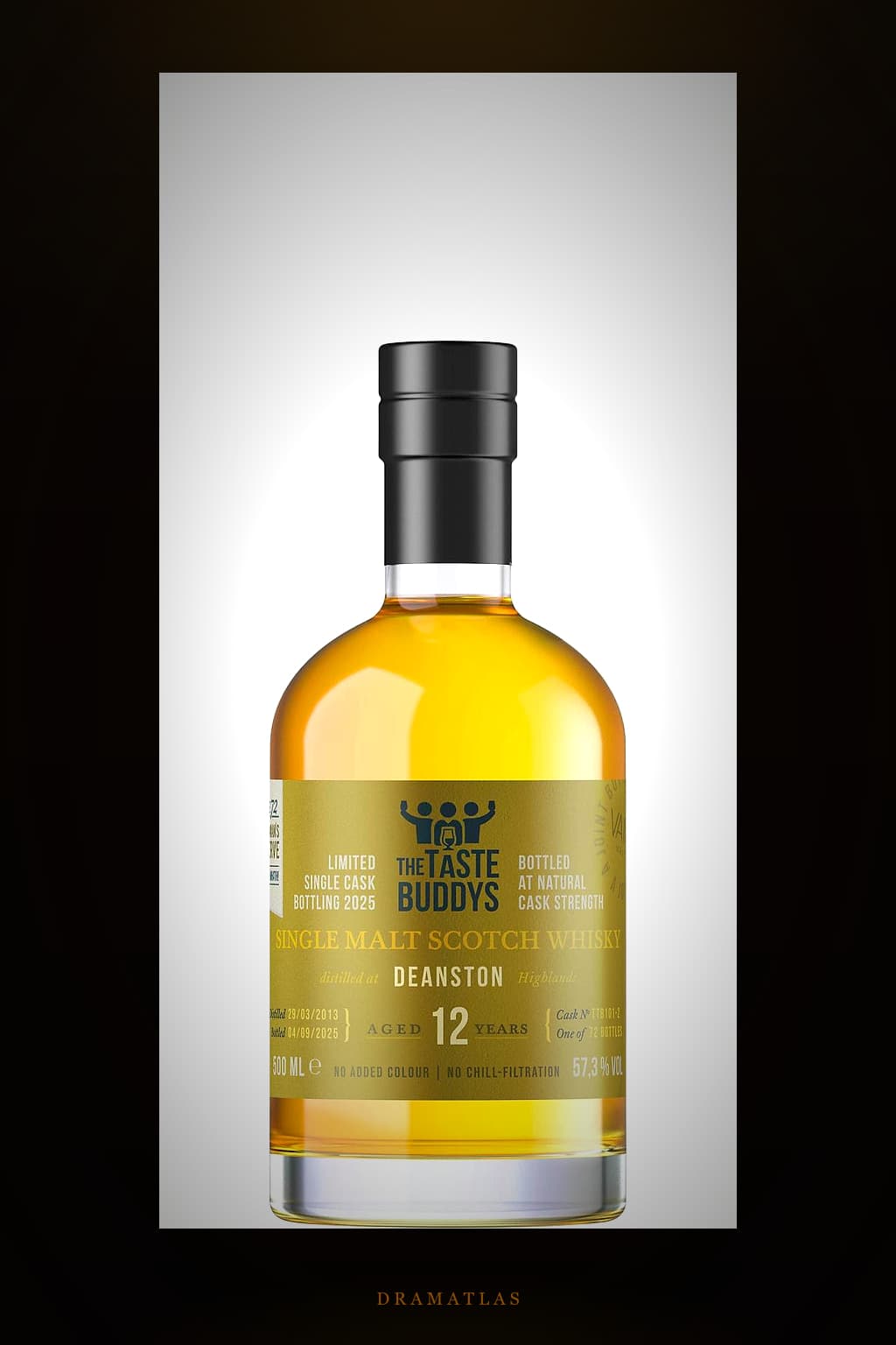 Deanston 2013 TTBs The 72 Chairman´s Reserve / Joint Bottle
