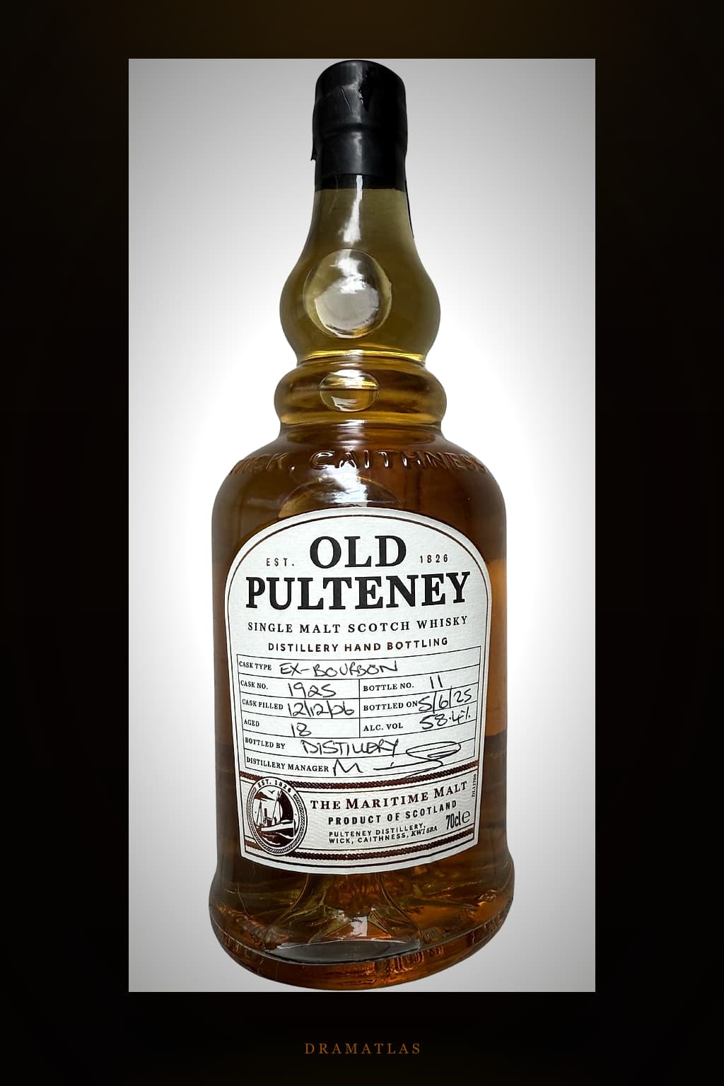 Old Pulteney 2006 Hand Filled Distillery Exclusive