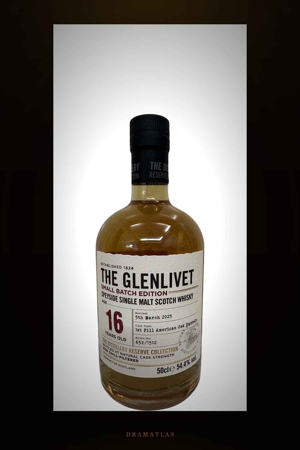 Glenlivet 16-year-old The Distillery Reserve Collection - Small Batch Edition