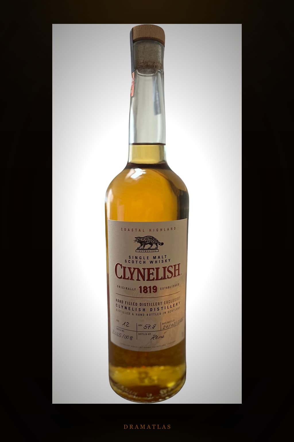 Clynelish 12-year-old Distillery Exclusive Handfilled
