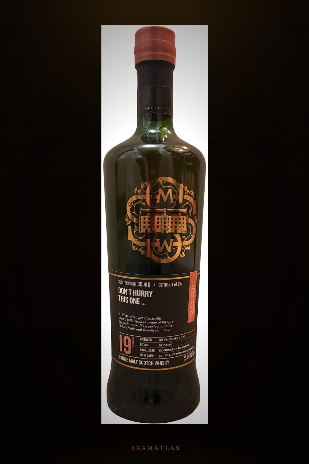 Glen Moray 2006 SMWS 35.410 Don't hurry this one ...