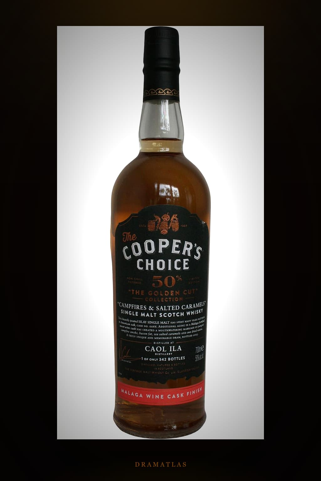 Caol Ila Campfires & Salted Caramels VM The Cooper's Choice - The Golden Cut Collection