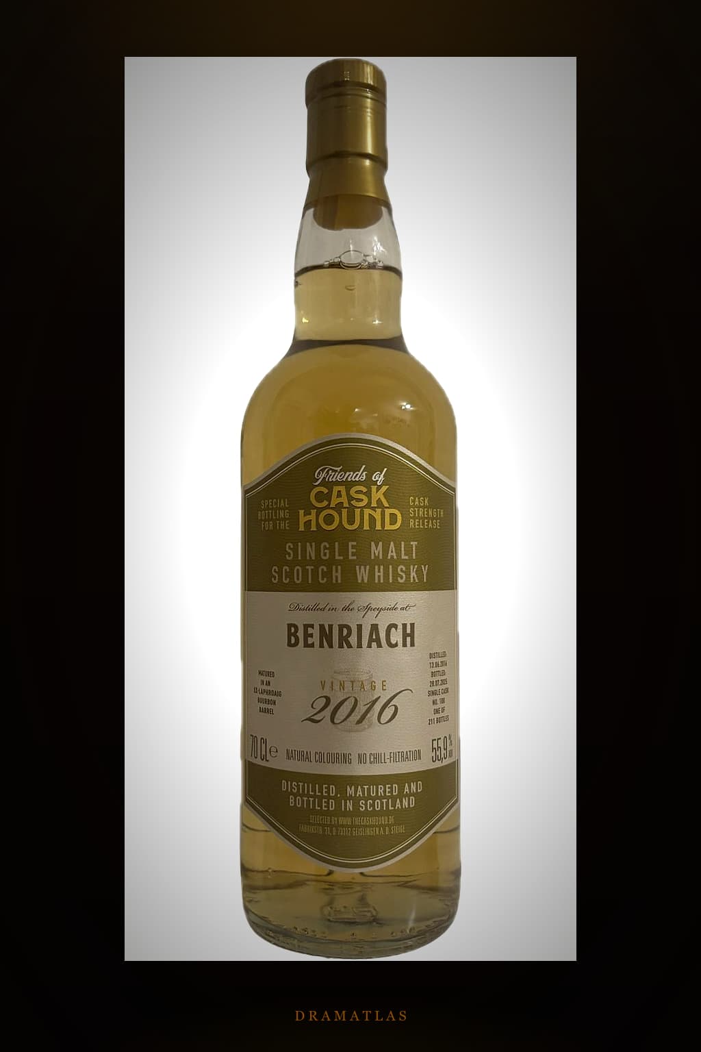BenRiach 2016 TCaH Friends of Caskhound