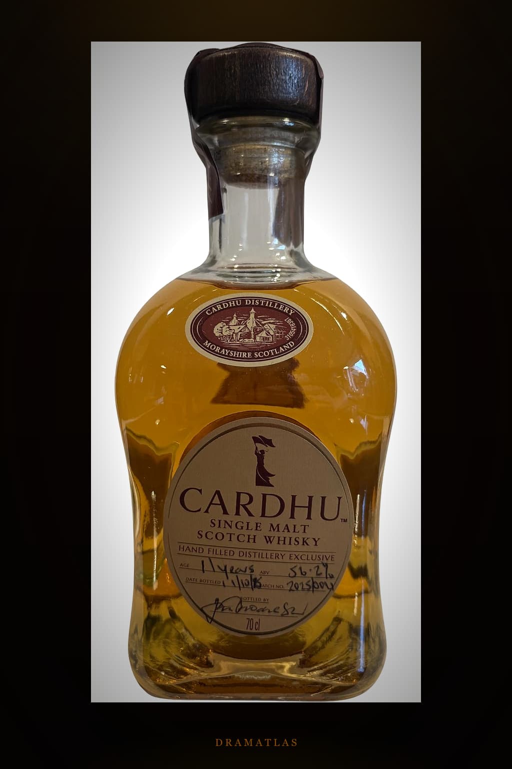 Cardhu 11-year-old Hand Filled Distillery Exclusive