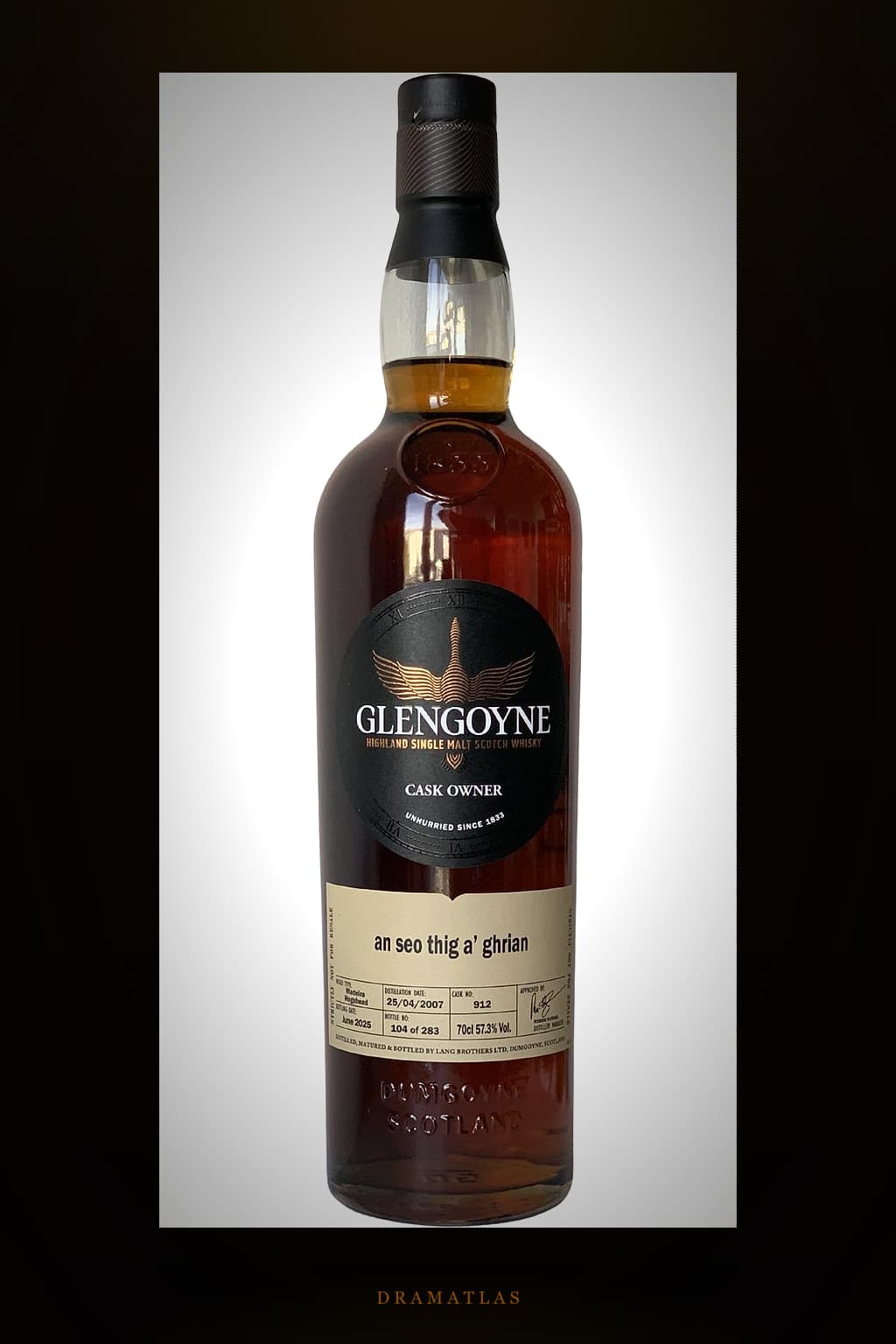 Glengoyne 2007 an seo thig a' ghrian - Cask Owner