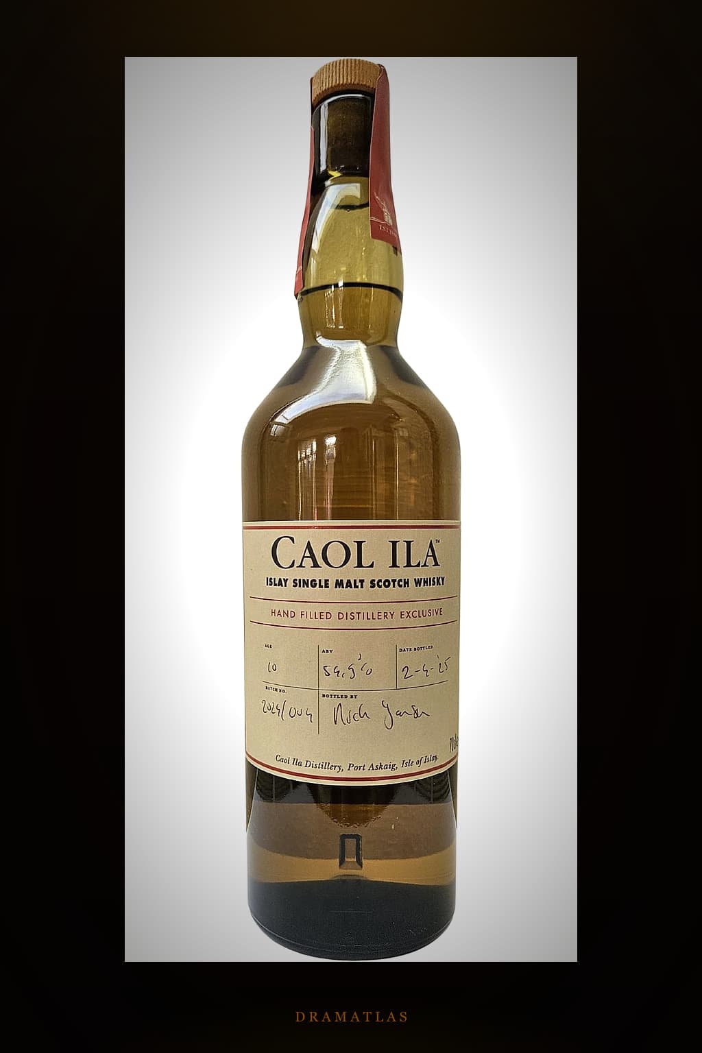 Caol Ila 10-year-old Hand Filled Distillery Exclusive