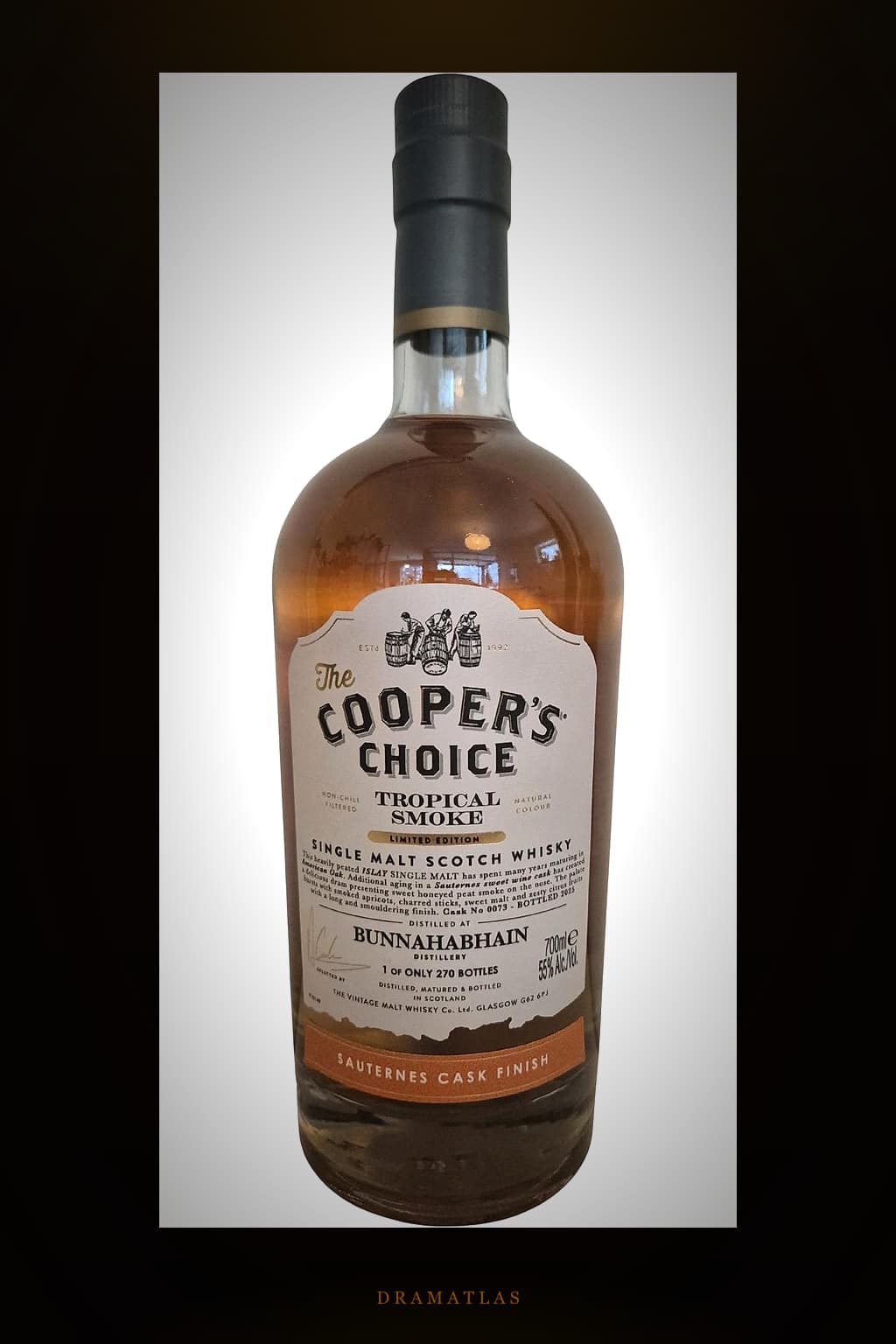 Bunnahabhain Tropical Smoke VM The Cooper's Choice