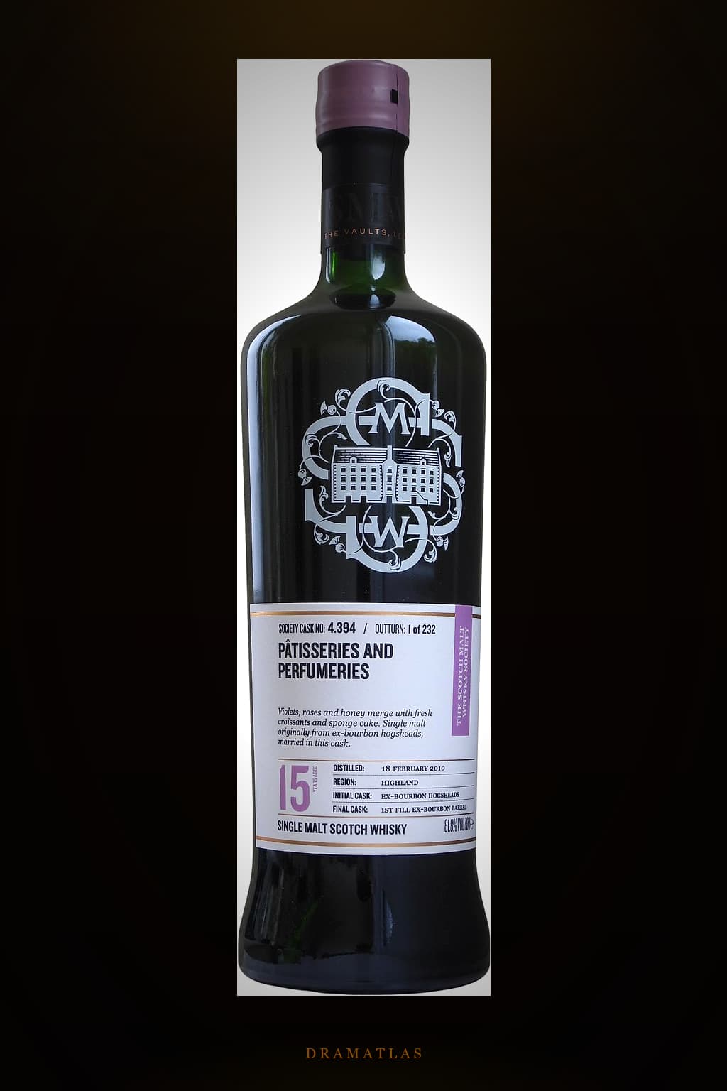 Highland Park 2010 SMWS 4.394 Pâtisseries and perfumeries