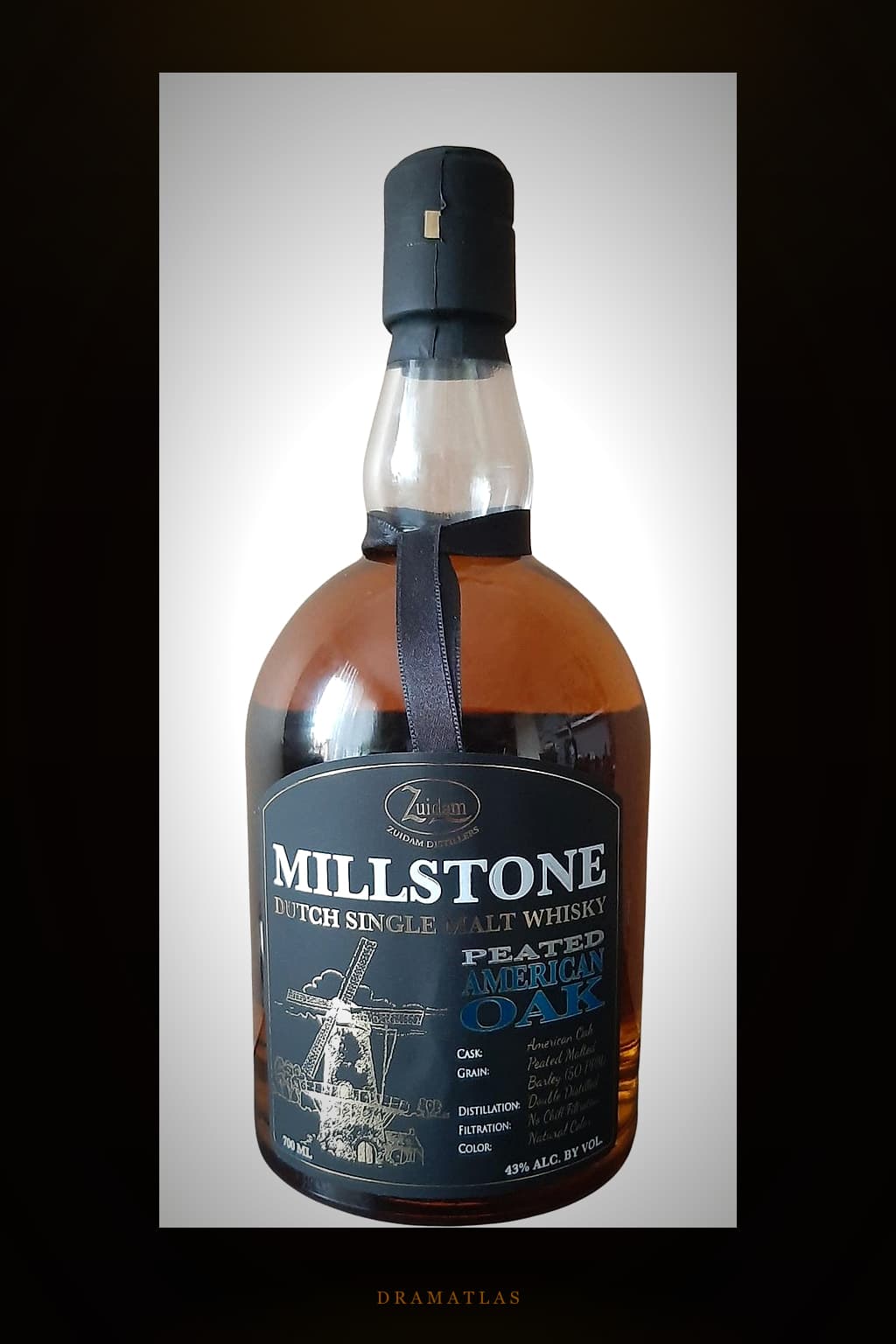 Millstone Dutch Single Malt Whisky Peated American Oak