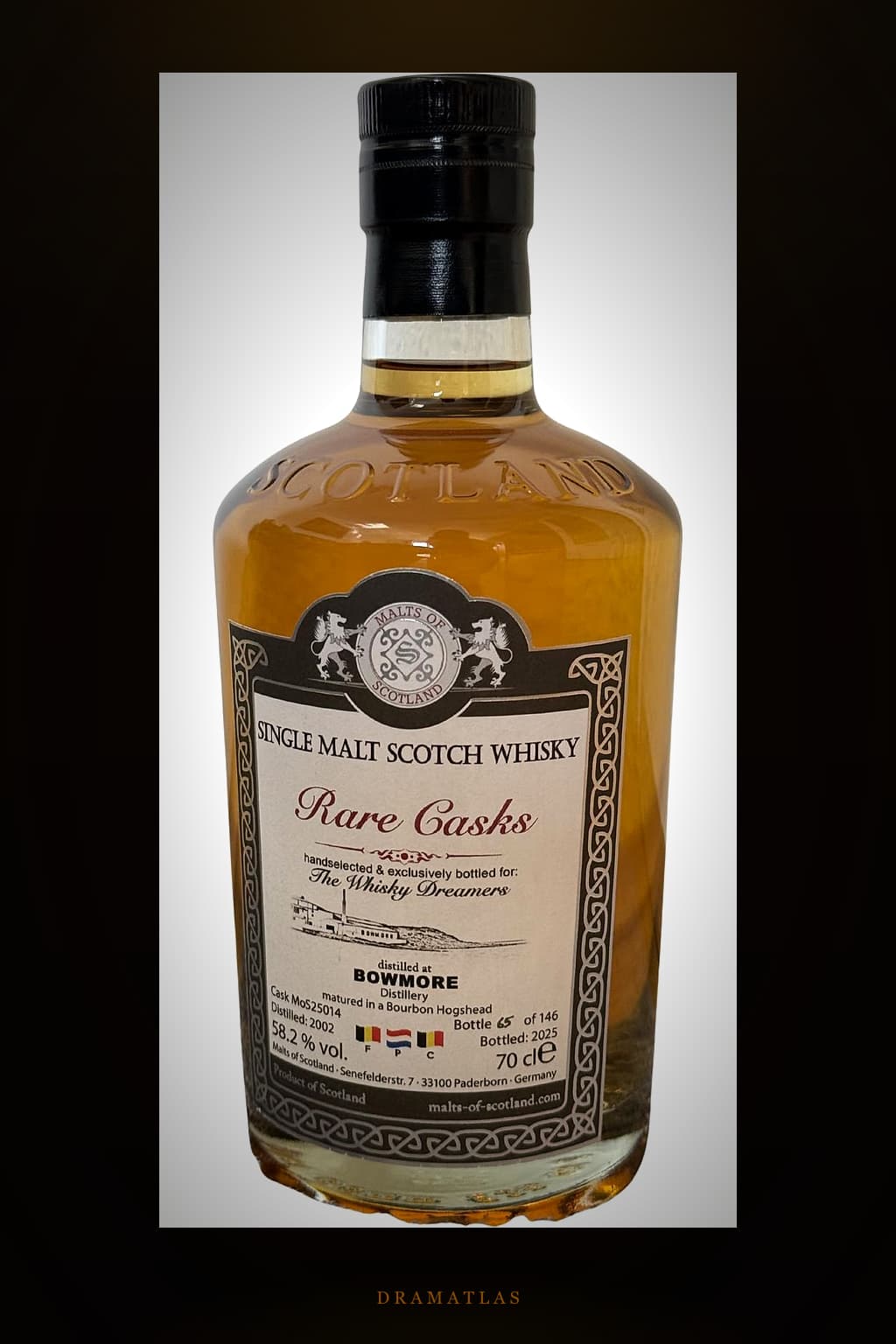 Bowmore 2002 MoS Rare Casks