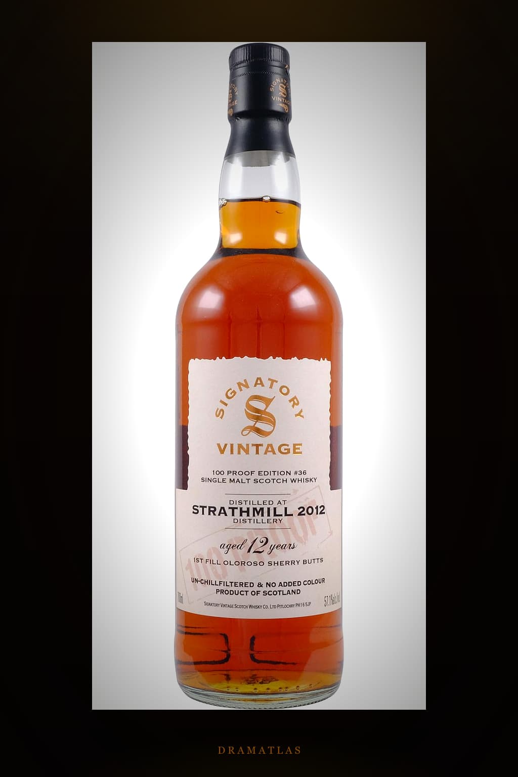 Strathmill 2012 SV 100 Proof - Edition #36