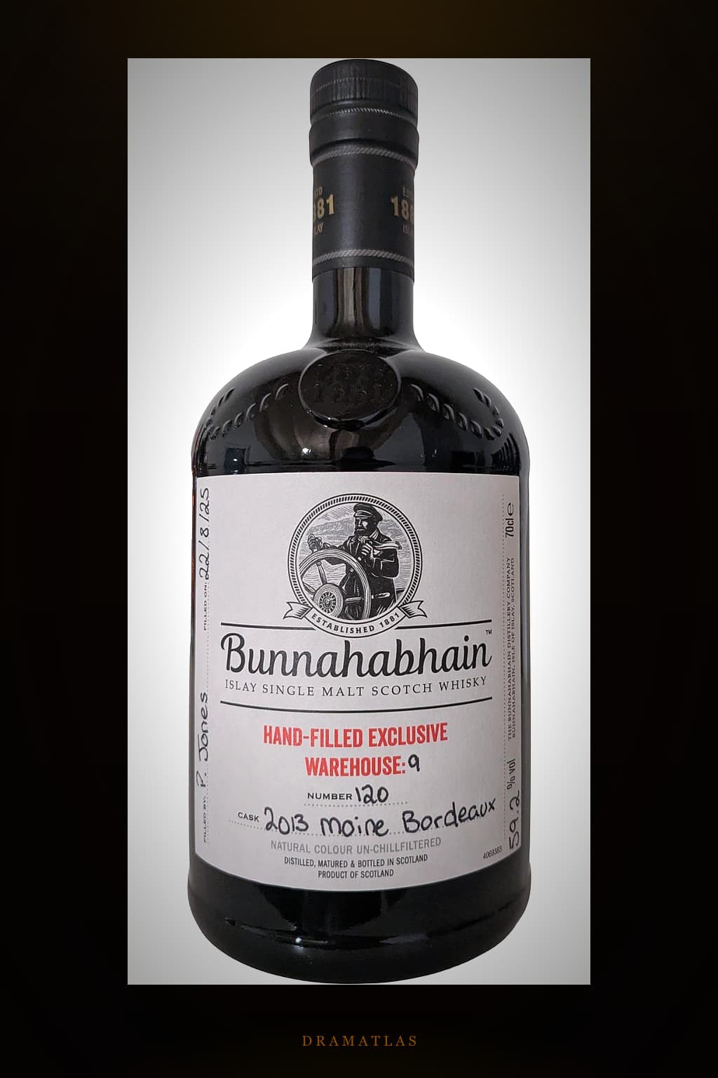 Bunnahabhain 2013 Mòine Warehouse 9 - Hand-Filled Exclusive