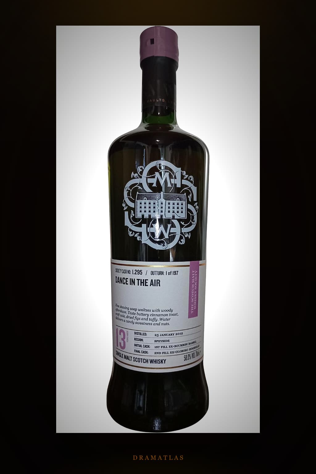 Glenfarclas 2012 SMWS 1.295 Dance in the air