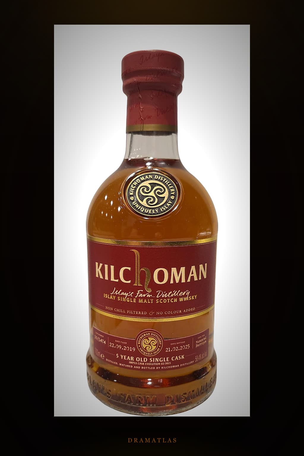 Kilchoman 2019 ImpEx Cask Evolution 02/2025
