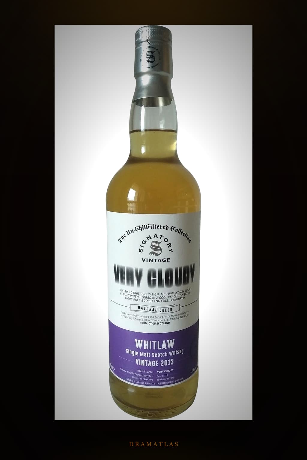 Whitlaw 2013 SV The Un-Chillfiltered Collection - Very Cloudy