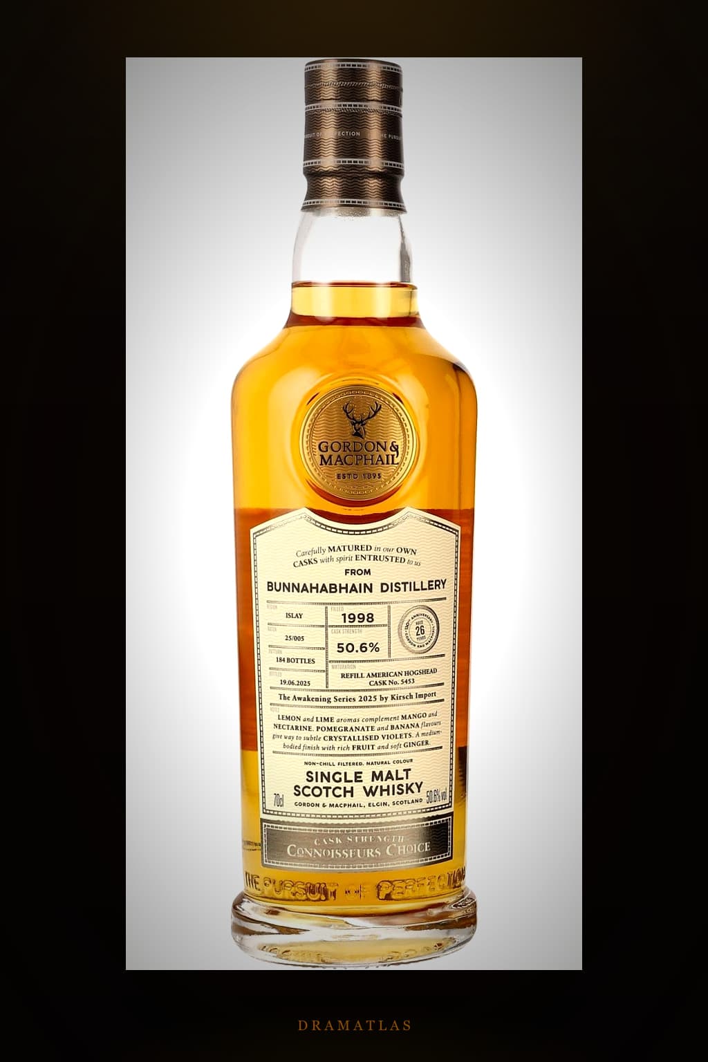 Bunnahabhain 1998 GM Connoisseurs Choice - Cask Strength
