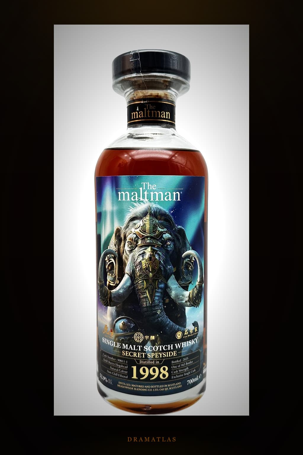 Secret Speyside 1998 MBl The Maltman - The Mammoth