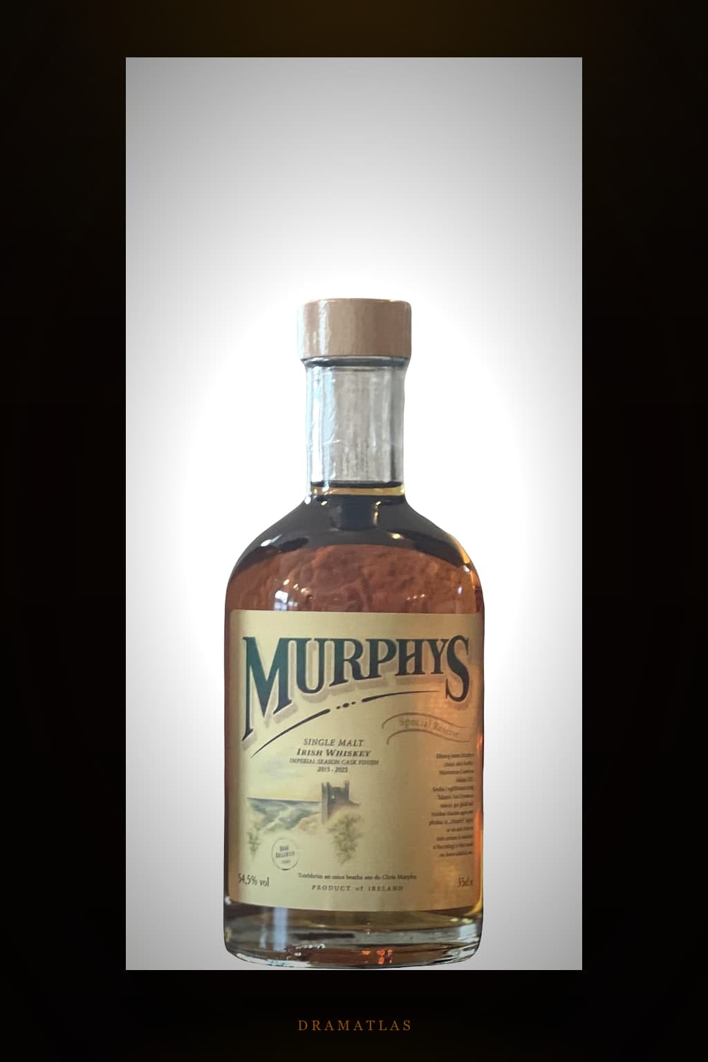 Murphys 2015 Single Malt Irish Whiskey