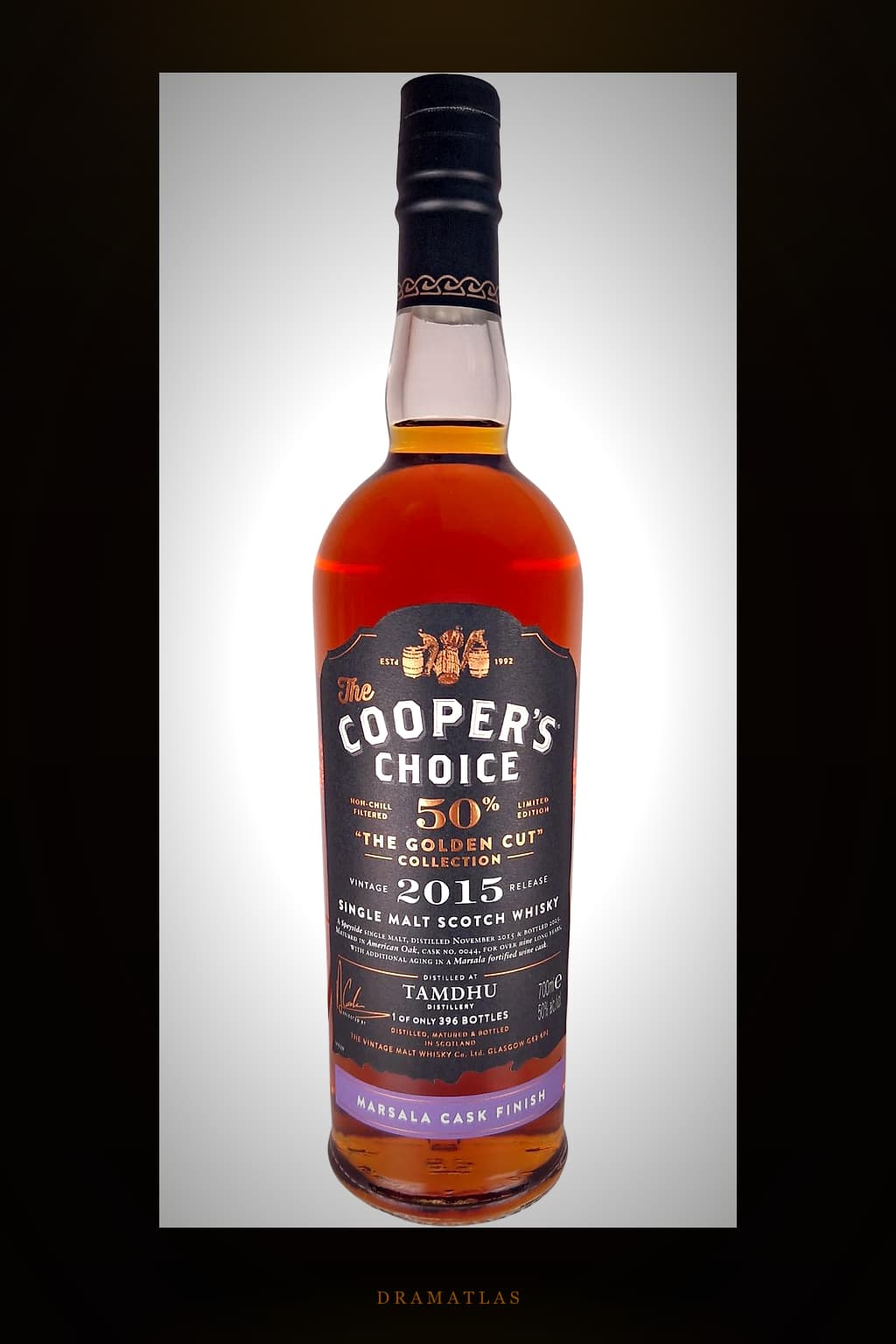 Tamdhu 2015 VM The Cooper's Choice - The Golden Cut Collection