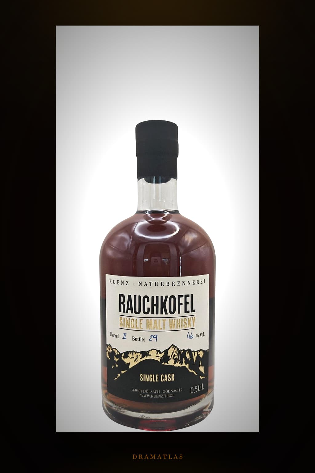 Rauchkofel Sherry Cask Finished Exclusive Bottled by Fass Manager
