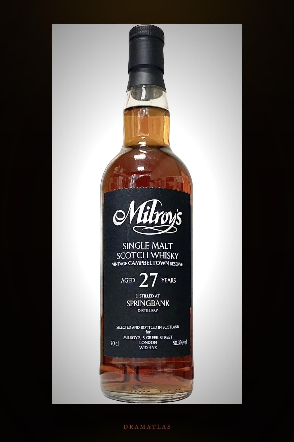 Springbank 1997 Soh Vintage Reserve Black