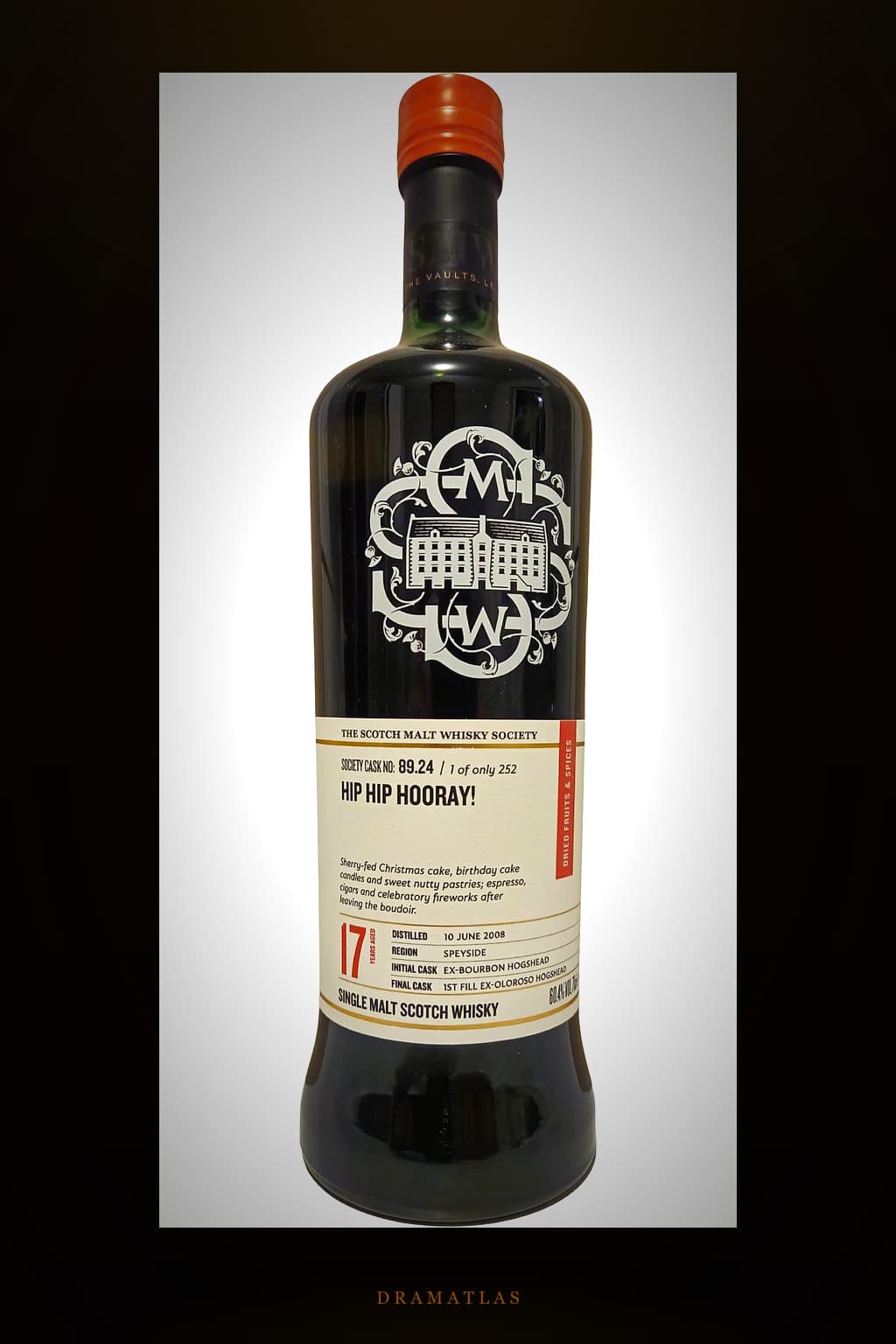 Tomintoul 2008 SMWS 89.24 Hip hip hooray!