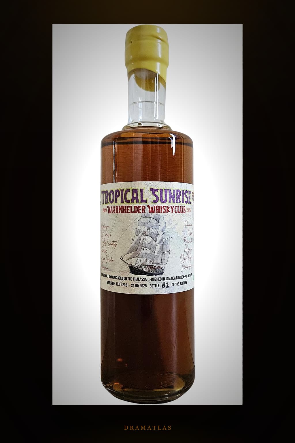 Thalassa Whisky 2021 KiCa Tropical Sunrise - De verloren whisky