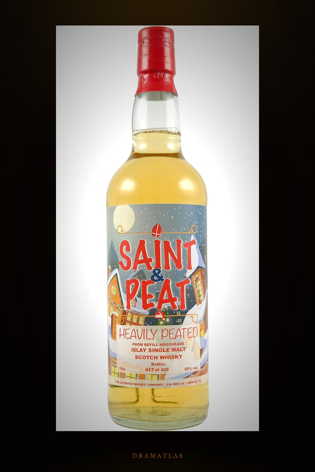 Saint & Peat Heavily Peated vW Islay Single Malt Scotch Whisky
