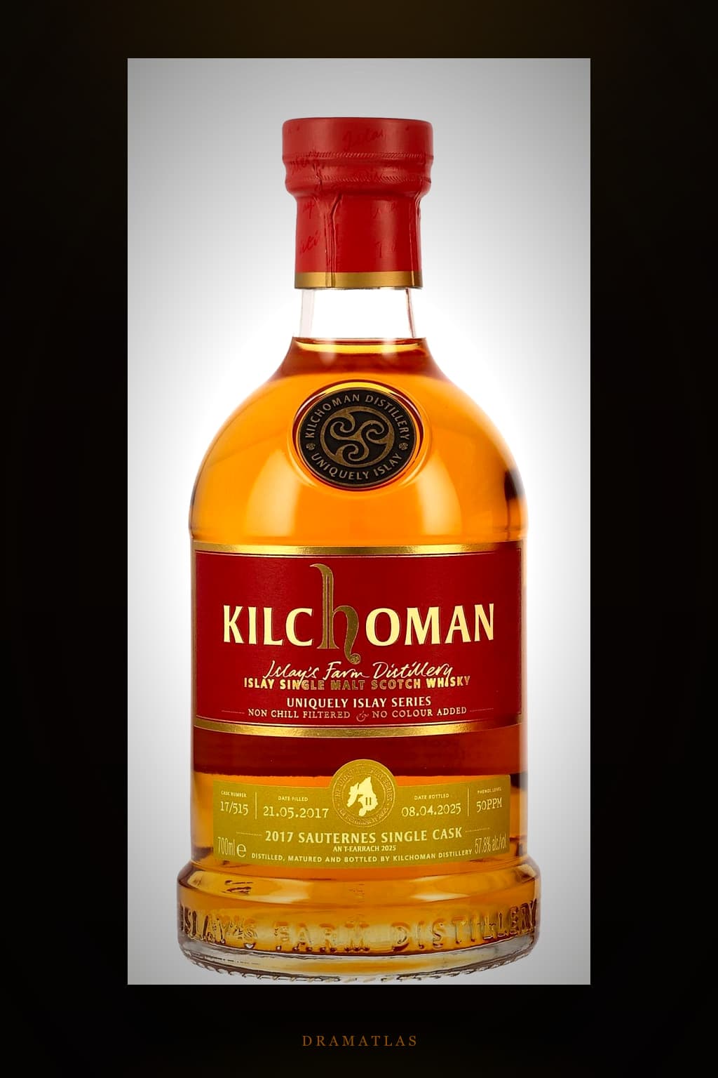 Kilchoman 2017 Uniquely Islay Series - An T-Earrach 2025