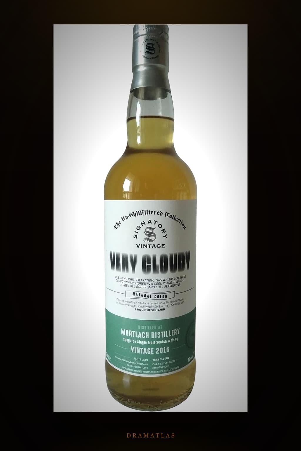 Mortlach 2016 SV The Un-Chillfiltered Collection - Very Cloudy