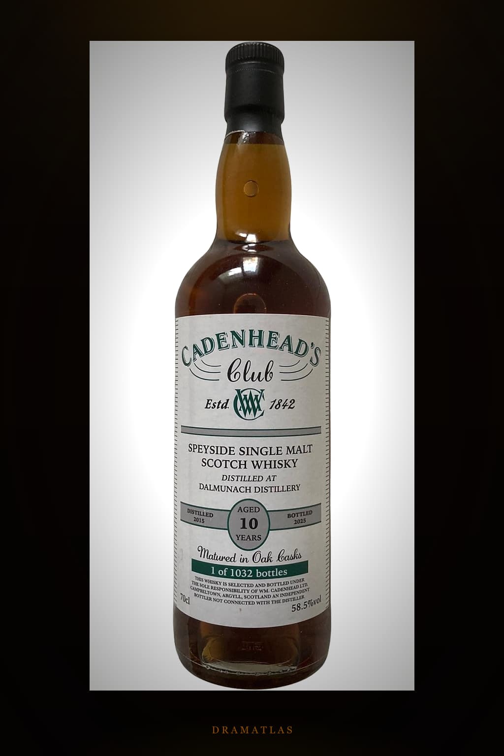 Dalmunach 2015 CA Cadenhead's Club