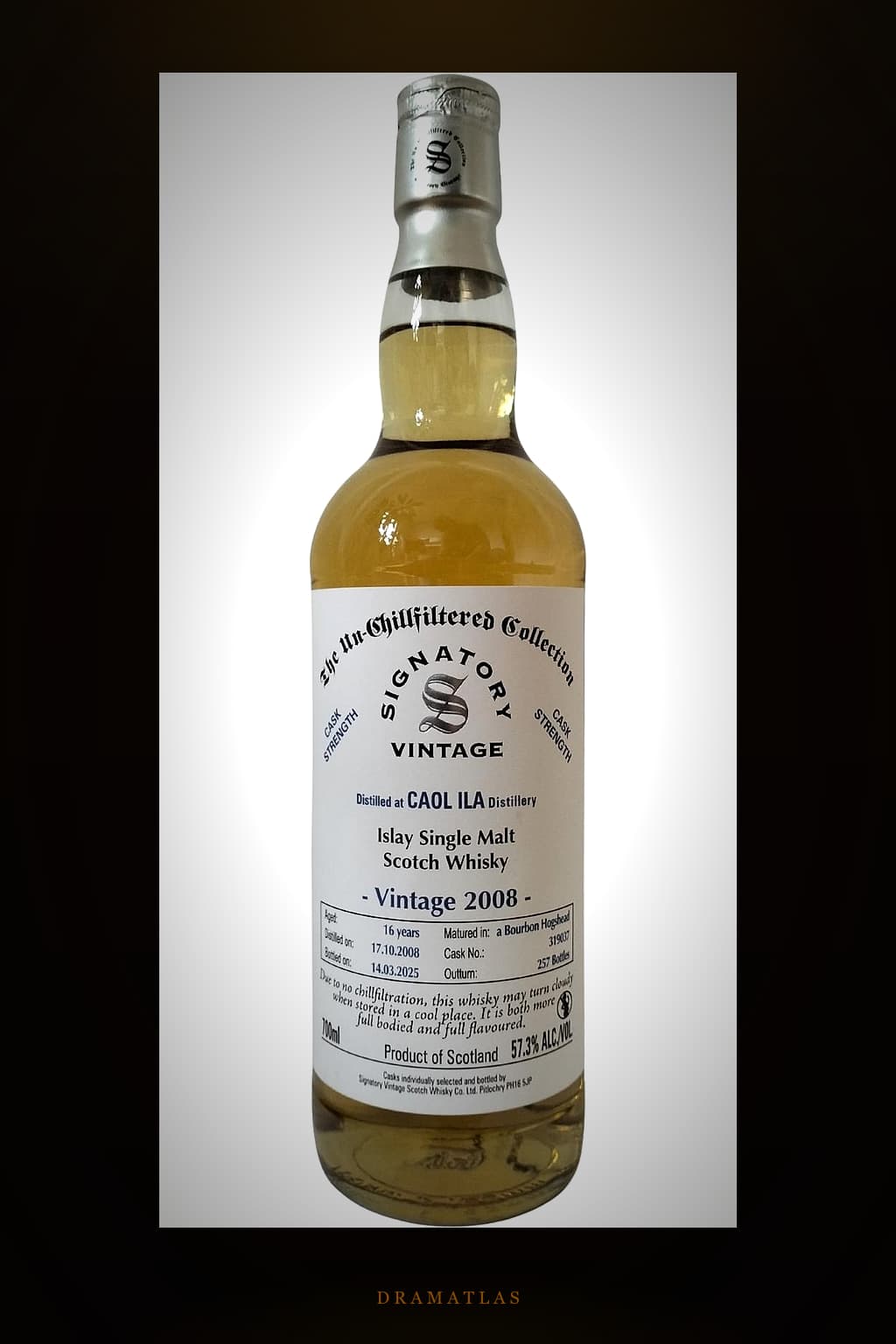 Caol Ila 2008 SV The Un-Chillfiltered Collection
