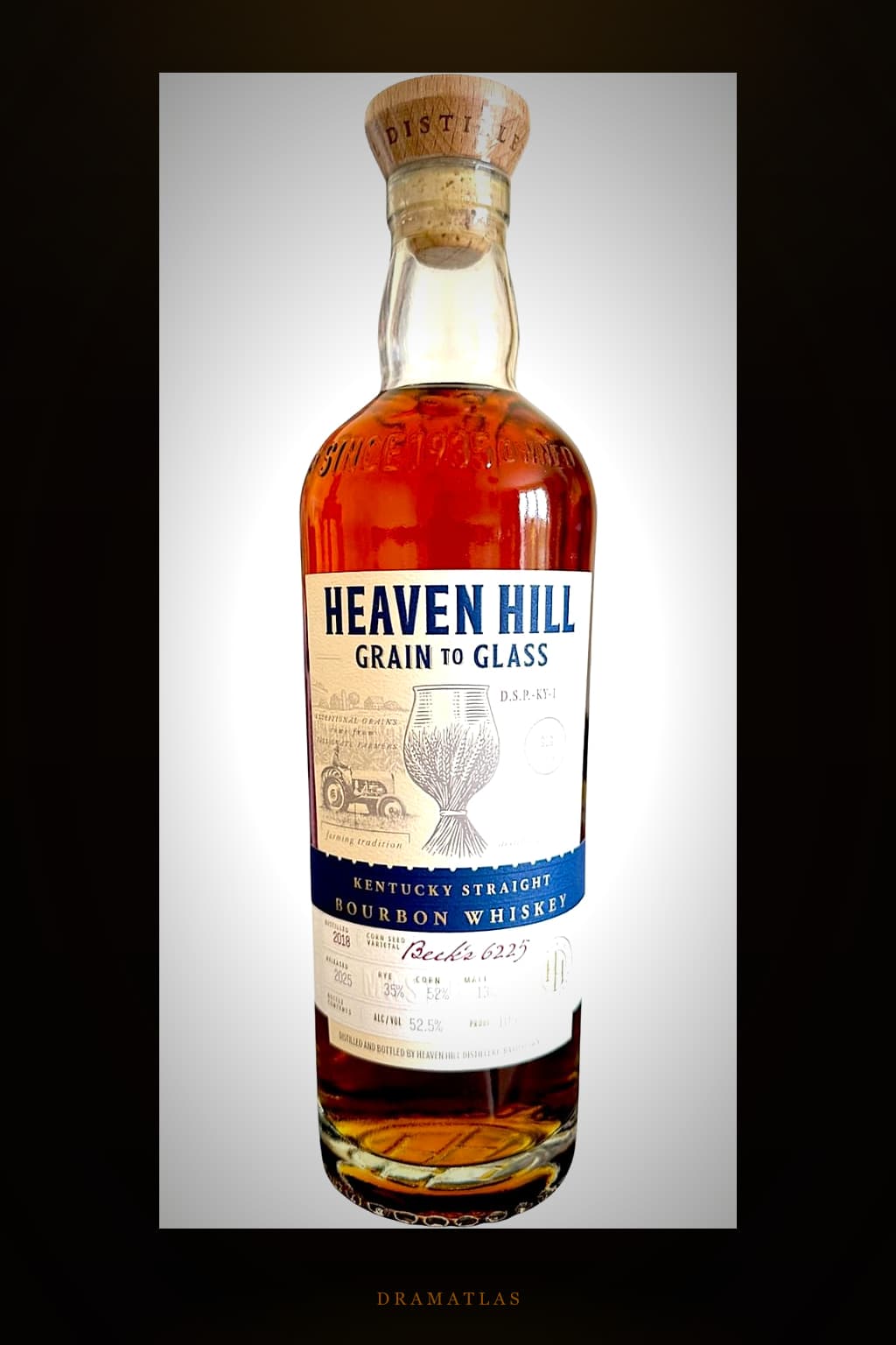 Heaven Hill 2018 Grain to Glass - Kentucky Straight Bourbon Whiskey